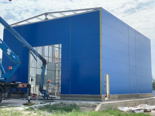 Уличная камера окраски и сушки для нефтяного оборудования SPK-15.6.7, г. Новороссийск Уличная камера окраски и сушки для нефтяного оборудования SPK GROUP
