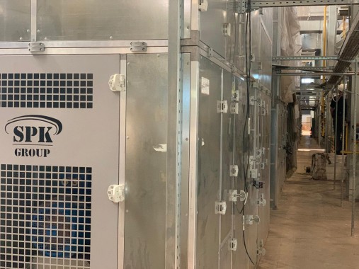 Камера покраски и сушки для деталей электровозов SPK-P 22.6.7, Свердловская область Окрасочно-сушильная камера для деталей электровозов