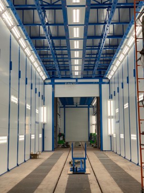 Камера покраски и сушки для деталей электровозов SPK-P 22.6.7, Свердловская область ОСК SPK GROUP для деталей электровозов