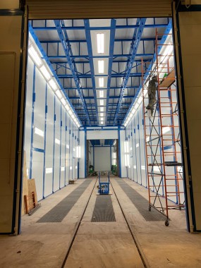 Камера покраски и сушки для деталей электровозов SPK-P 22.6.7, Свердловская область Камера SPK GROUP для окраски деталей электровозов