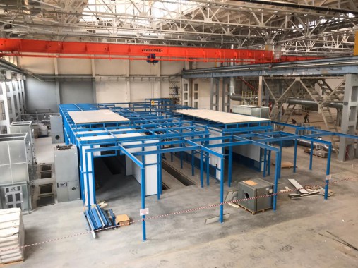 Комплекс подготовки поверхности, покраски и сушки для ж/д оборудования SPK-42.23.4, г. Тверь Комплекс подготовки поверхности, покраски и сушки для ж/д оборудования SPK-42.23.4, г. Тверь от SPK GROUP