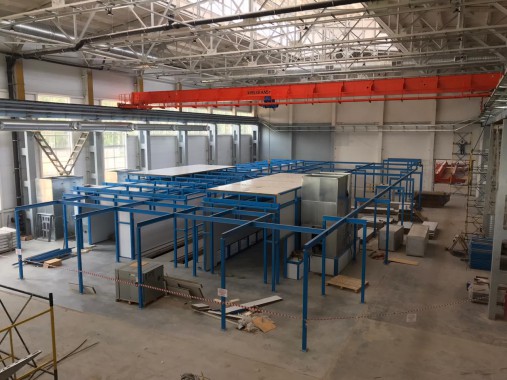 Комплекс подготовки поверхности, покраски и сушки для ж/д оборудования SPK-42.23.4, г. Тверь Комплекс подготовки поверхности, покраски и сушки для ж/д оборудования SPK-42.23.4, г. Тверь от SPK GROUP