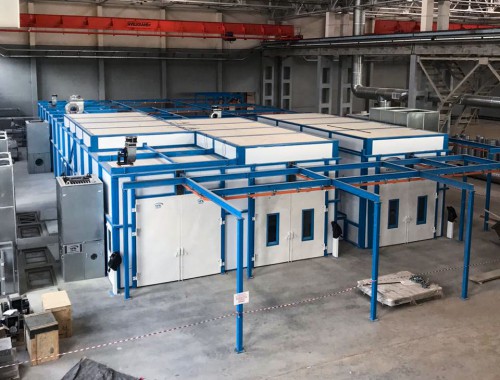 Комплекс подготовки поверхности, покраски и сушки для ж/д оборудования SPK-42.23.4, г. Тверь Комплекс подготовки поверхности, покраски и сушки для ж/д оборудования SPK-42.23.4, г. Тверь от SPK GROUP