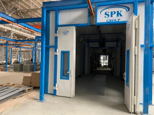 Комплекс подготовки поверхности, покраски и сушки для ж/д оборудования SPK-42.23.4, г. Тверь Комплекс подготовки поверхности, покраски и сушки для ж/д оборудования SPK-42.23.4, г. Тверь от SPK GROUP