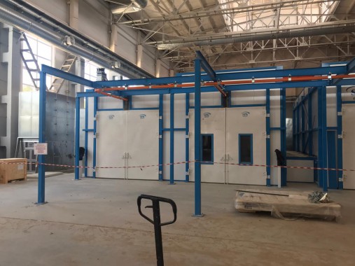 Комплекс подготовки поверхности, покраски и сушки для ж/д оборудования SPK-42.23.4, г. Тверь Комплекс подготовки поверхности, покраски и сушки для ж/д оборудования SPK-42.23.4, г. Тверь от SPK GROUP