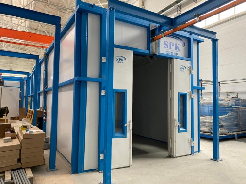 Комплекс подготовки поверхности, покраски и сушки для ж/д оборудования SPK-42.23.4, г. Тверь Комплекс подготовки поверхности, покраски и сушки для ж/д оборудования SPK-42.23.4, г. Тверь от SPK GROUP