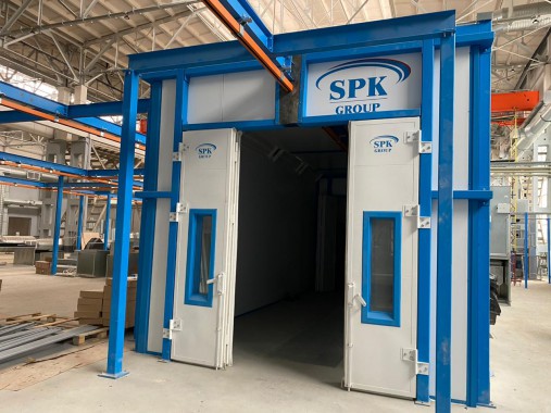 Комплекс подготовки поверхности, покраски и сушки для ж/д оборудования SPK-42.23.4, г. Тверь Комплекс подготовки поверхности, покраски и сушки для ж/д оборудования SPK-42.23.4, г. Тверь от SPK GROUP