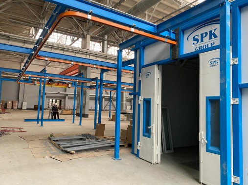 Комплекс подготовки поверхности, покраски и сушки для ж/д оборудования SPK-42.23.4, г. Тверь Комплекс подготовки поверхности, покраски и сушки для ж/д оборудования SPK-42.23.4, г. Тверь от SPK GROUP