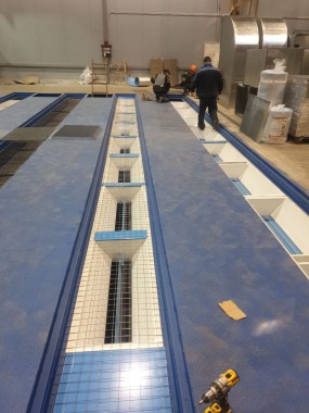 Комплекс подготовки поверхности и окраски для стальных металлоконструкций, Тверская обл.