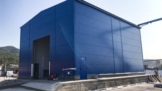 Уличная камера окраски и сушки для нефтяного оборудования SPK-15.6.7, г. Новороссийск Уличная камера окраски и сушки для нефтяного оборудования SPK GROUP