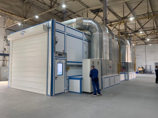 Покрасочно-сушильная камера SPK-P 18.5.4, г. Миасс Покрасочно-сушильная камера SPK-P 18.5.4, г. Миасс