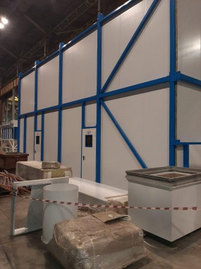 Дробеструйная камера для ж/д транспорта SPK-12.6.6, г. В. Пышма (Свердловская обл.) Дробеструйная камера для ж/д транспорта SPK GROUP