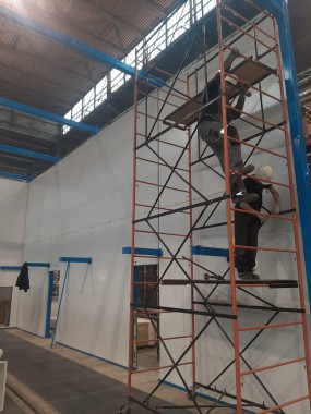 Дробеструйная камера для ж/д транспорта SPK-12.6.6, г. В. Пышма (Свердловская обл.) Дробеструйная камера для ж/д транспорта SPK GROUP