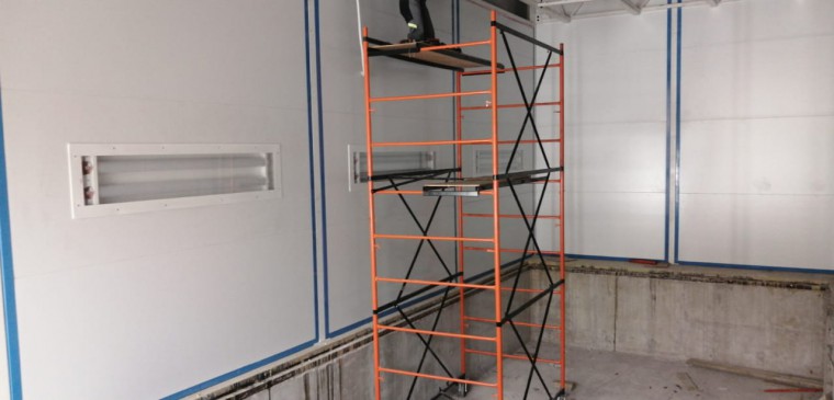 Окрасочно-сушильная камера для легковой коммерческой техники SPK-8.4.4 Фото камеры окраски SPK GROUP для легковой коммерческой техники