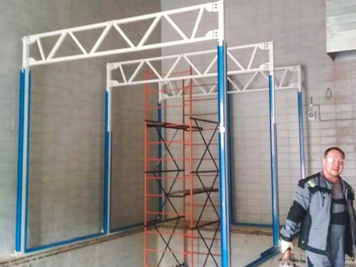 Окрасочно-сушильная камера для легковой коммерческой техники SPK-8.4.4 Камера окраски SPK GROUP для легковой коммерческой техники