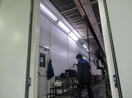 Линия SPK окраски рам КАМАЗ, г. Набережные Челны Линия окраски рам КАМАЗ SPK GROUP