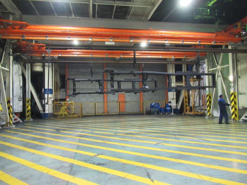 Линия SPK окраски рам КАМАЗ, г. Набережные Челны Линия окраски рам КАМАЗ SPK GROUP