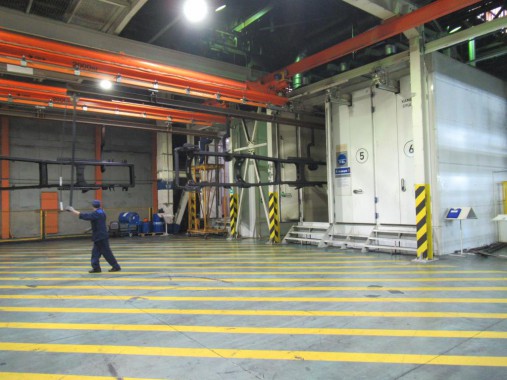 Линия SPK окраски рам КАМАЗ, г. Набережные Челны Линия окраски рам КАМАЗ SPK GROUP