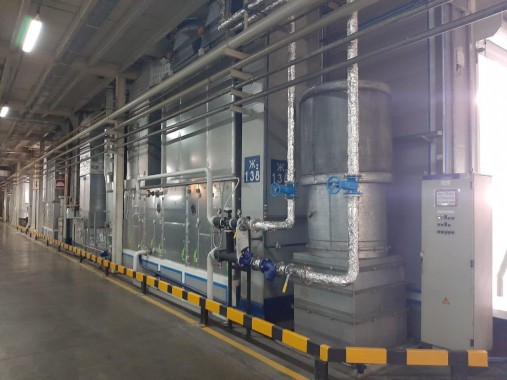 Линия окраски кабин грузовых автомобилей SPK Окрасочно-сушильная камера для кабин грузовых автомобилей SPK GROUP