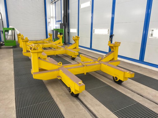 Камера покраски и сушки для деталей электровозов SPK-P 22.6.7, Свердловская область Камера SPK GROUP для окраски деталей электровозов