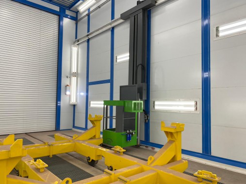 Камера покраски и сушки для деталей электровозов SPK-P 22.6.7, Свердловская область Камера SPK GROUP для окраски деталей электровозов