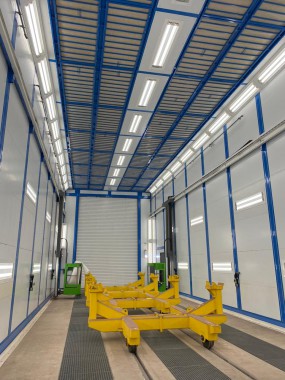 Камера покраски и сушки для деталей электровозов SPK-P 22.6.7, Свердловская область Камера SPK GROUP для окраски деталей электровозов