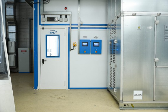 Окрасочно-сушильная камера для легковой коммерческой техники SPK-8.4.4 Камера окраски SPK GROUP для легковой коммерческой техники