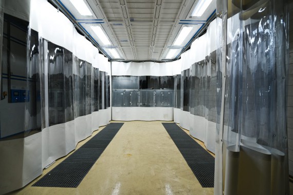 Окрасочно-сушильная камера для легковой коммерческой техники SPK-8.4.4 Фото камеры окраски SPK GROUP для легковой коммерческой техники