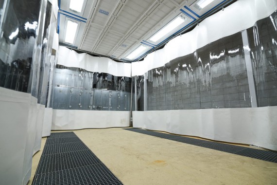 Окрасочно-сушильная камера для легковой коммерческой техники SPK-8.4.4 Камера окраски SPK GROUP для легковой коммерческой техники