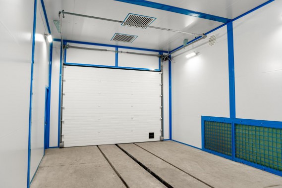 Комплекс подготовки поверхности и окраски для стальных металлоконструкций, Тверская обл.