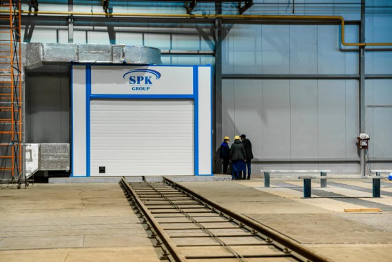 Комплекс подготовки поверхности и окраски для стальных металлоконструкций, Тверская обл.