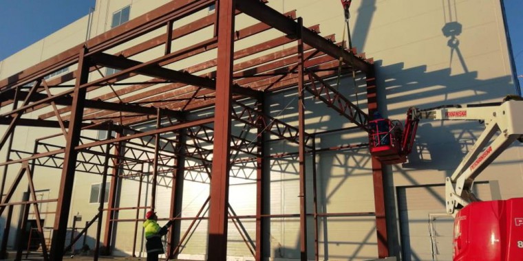 Уличная окрасочно-сушильная камера SPK-18.6.5, г. Москва Уличная окрасочно-сушильная камера SPK-18.6.5, г. Москва