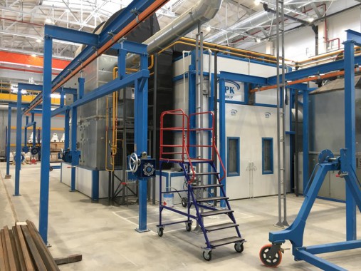 Комплекс подготовки поверхности, покраски и сушки для ж/д оборудования SPK-42.23.4, г. Тверь Комплекс подготовки поверхности, покраски и сушки для ж/д оборудования SPK-42.23.4, г. Тверь от SPK GROUP