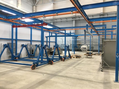 Комплекс подготовки поверхности, покраски и сушки для ж/д оборудования SPK-42.23.4, г. Тверь Комплекс подготовки поверхности, покраски и сушки для ж/д оборудования SPK-42.23.4, г. Тверь от SPK GROUP