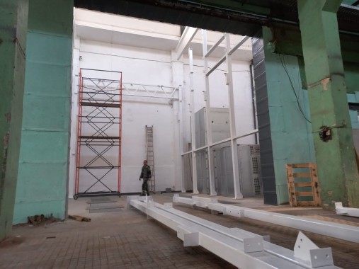 Покрасочно-сушильные камеры SPK-SCB-8.6.6 и SPK-SCB-8.5.5 для кузовов дорожной техники, г. Смоленск Покрасочно-сушильные камеры SPK GROUP для кузовов дорожной техники