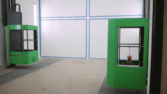 Покрасочно-сушильные камеры SPK-SCB-8.6.6 и SPK-SCB-8.5.5 для кузовов дорожной техники, г. Смоленск Покрасочно-сушильные камеры SPK GROUP для кузовов дорожной техники