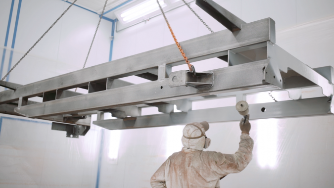 Покрасочно-сушильные камеры SPK-SCB-8.6.6 и SPK-SCB-8.5.5 для кузовов дорожной техники, г. Смоленск Покрасочно-сушильные камеры SPK GROUP для кузовов дорожной техники