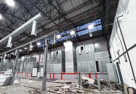 Окрасочно-сушильная камера для электровозов SPK-56.6.7., г. Улан-Удэ Фото окрасочно-сушильной камеры для электровозов SPK GROUP