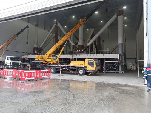 Комплект оборудования дробеструйной очистки и окраски металлоконструкций, г. Мурманск Комплект оборудования дробеструйной очистки и окраски металлоконструкций, г. Мурманск