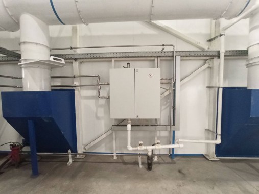 Проектирование, строительство и монтаж комплекса дробеструйной и окрасочно-сушильной камер SPK, г. Оренбург Проектирование, строительство и монтаж комплекса дробеструйной и окрасочно-сушильной камер SPK, г. Оренбург