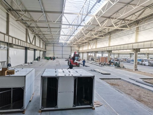 Линия подготовки и окраски кузовов и рам самосвалов, г. Калининград Линия подготовки и окраски кузовов и рам самосвалов SPK GROUP