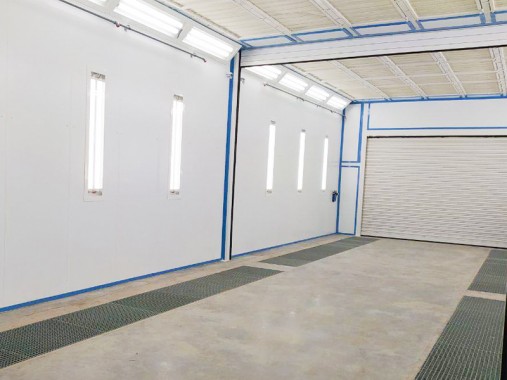 Дробеструйная и окрасочно-сушильная камеры SPK для трубопроводов, г. Курск Дробеструйная и окрасочно-сушильная камеры SPK GROUP для трубопроводов