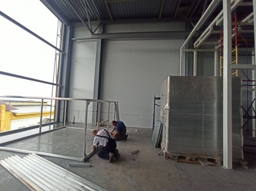 Покрасочный комплекс. Дробеструйные и окрасочно-сушильные камеры SPK, г. Н. Новгород Покрасочный комплекс. Дробеструйные и окрасочно-сушильные камеры SPK GROUP