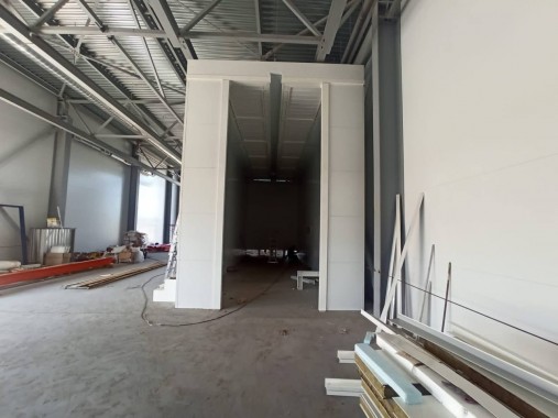 Покрасочный комплекс. Дробеструйные и окрасочно-сушильные камеры SPK, г. Н. Новгород Покрасочный комплекс. Дробеструйные и окрасочно-сушильные камеры SPK GROUP