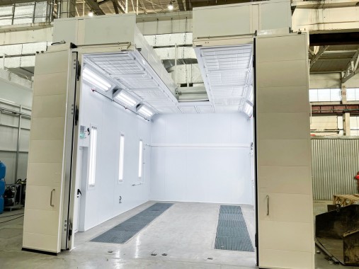 Окрасочно-сушильная камера SPK-7.5.4 и моечная камера SPK-7.5.4, Челябинская обл. Камера окрасочная и моечная для сельхозтехники SPK GROUP