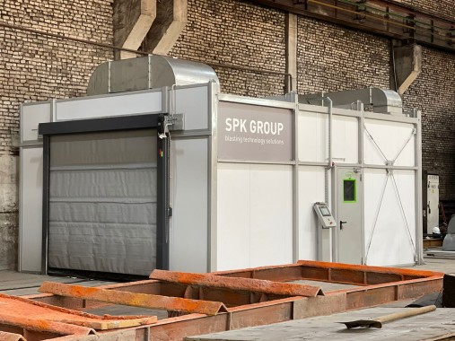 Дробеструйная камера SPK-7.5.4, г. Нязепетровск