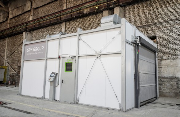 Дробеструйная камера SPK-7.5.4, г. Нязепетровск Дробеструйная камера SPK-7.5.4, г. Нязепетровск