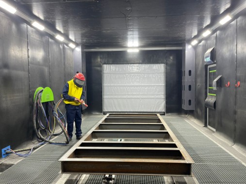 Дробеструйная камера SPK-7.5.4, г. Нязепетровск Дробеструйная камера SPK-7.5.4, г. Нязепетровск