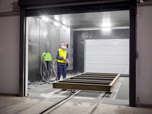 Дробеструйная камера SPK-7.5.4, г. Нязепетровск Дробеструйная камера SPK-7.5.4, г. Нязепетровск