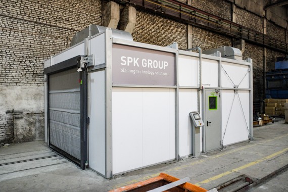 Дробеструйная камера SPK-7.5.4, г. Нязепетровск Дробеструйная камера SPK-7.5.4, г. Нязепетровск